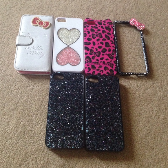 5 iPhone 5/5S Cases - Picture 1 of 2